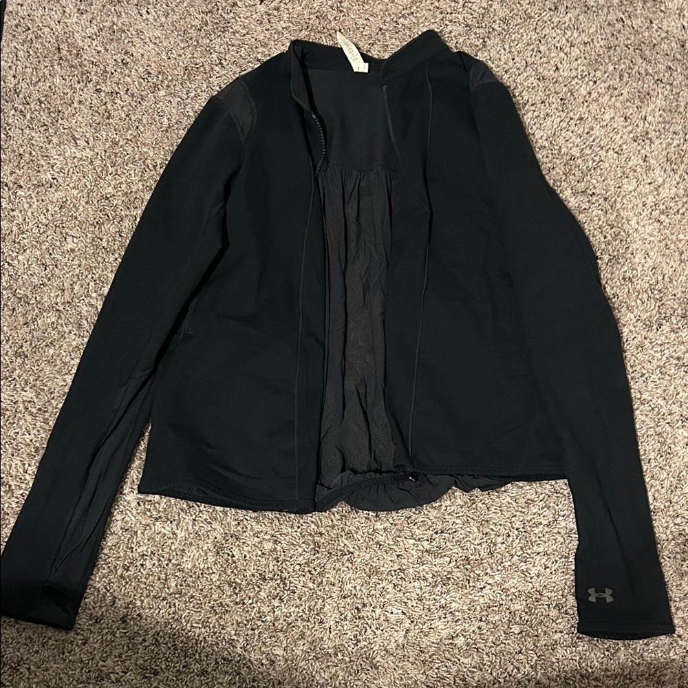 Under Armour Midnight Black Full-Zip Jacket